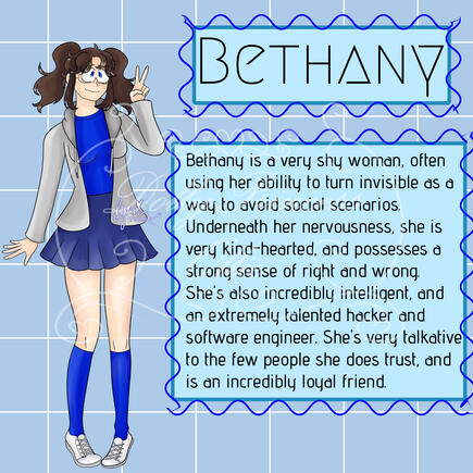 Ref sheet comm for Bethiebee ♡