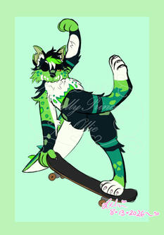Colored sketch - Chipmunk_Cat ♡