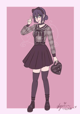 Reze comm + outfit custom for suiteharts ♡