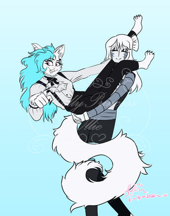 Selfship art for ThaGoatie ♡